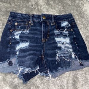 American eagle jean shorts